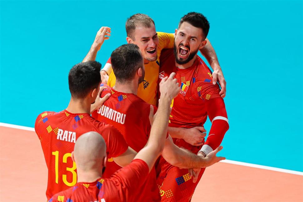 România s-a calificat în sferturile de finală ale Campionatului European de volei, după aproape 40 de ani 857175
