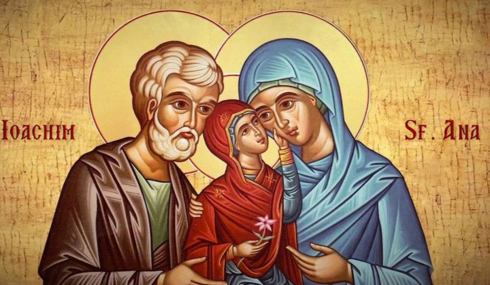 Calendar ortodox 9 septembrie 2023. Sărbătoare cu cruce neagră de Sfinţi Părinţi Ioachim şi Ana