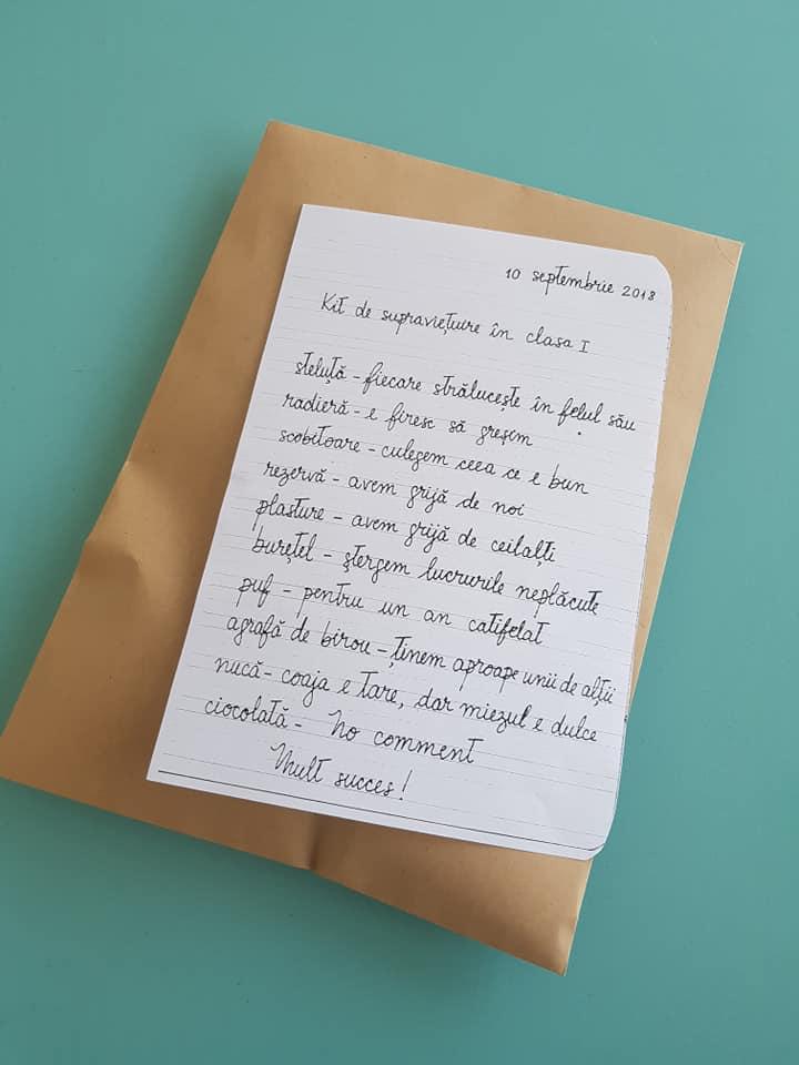 "Am fost emoționată până la lacrimi" | Gestul unei învăţătoare care i-a surprins plăcut pe părinți, la deschiderea unei şcoli din Cluj 857706