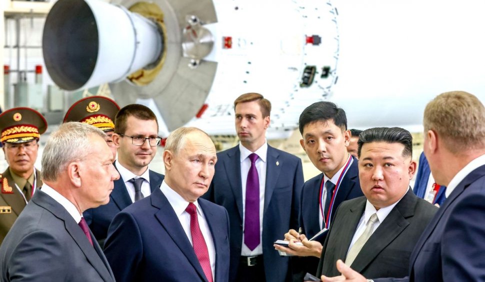 Kremlinul dezvăluie rezultatul celor cinci ore de discuții dintre Kim Jong-un și Vladimir Putin