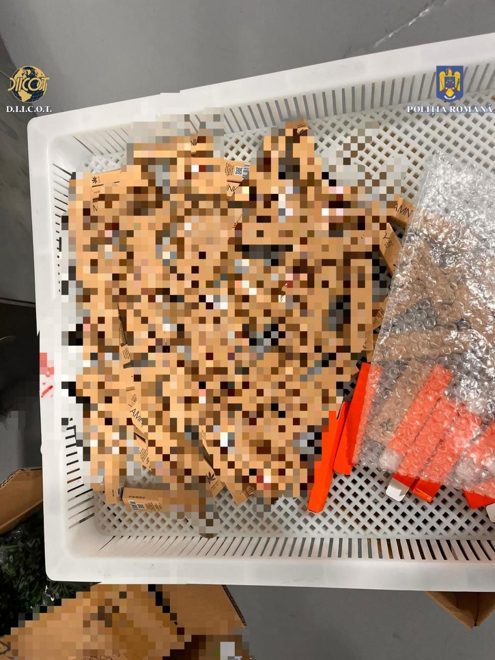 Prăjituri, jeleuri şi dispozitive de vapat cu droguri, vândute inclusiv copiilor de zeci de firme din toată ţara 858860