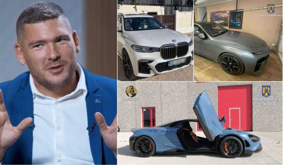 Procurorii DIICOT au confiscat trei maşini de lux, după percheziţiile făcute acasă la milionarul Călin Donca