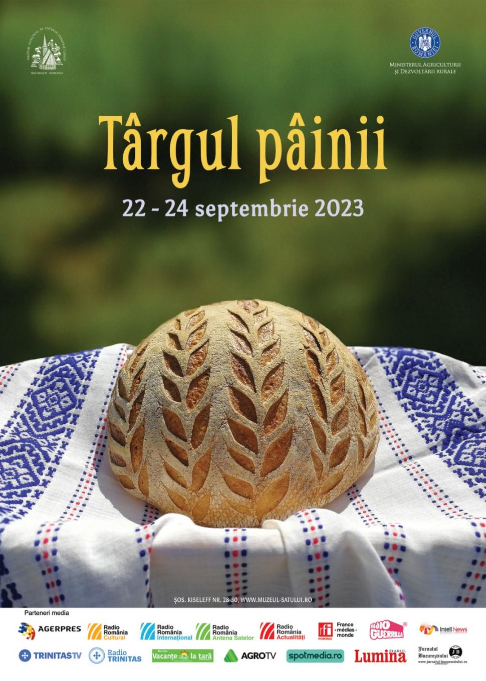 "Târgul pâinii", organizat în acest weekend la Muzeul Național al Satului "Dimitrie Gusti"  859334