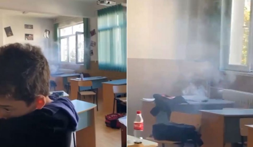 Telefonul unui elev din Cluj-Napoca a luat foc din senin | Elevii au fugit din clasă