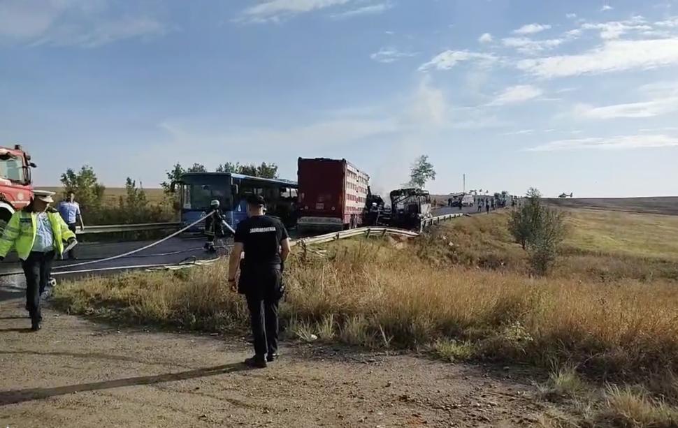 Accident extrem de grav în Teleorman între două autocare și un TIR | Planul Roșu de Intervenție, activat 859482
