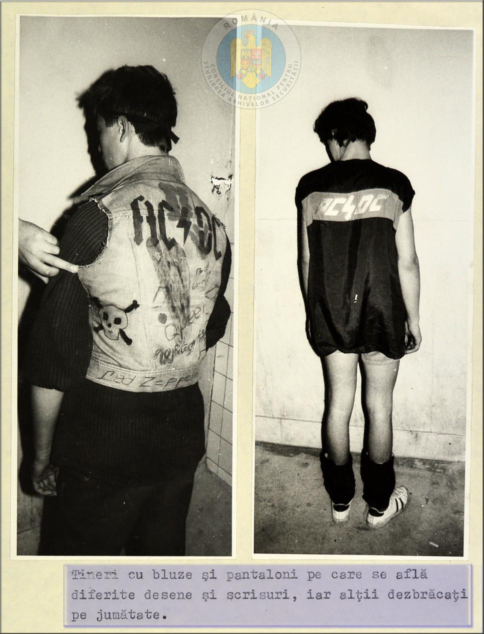 Imagini de domeniul absurdului pentru noua generaţie: Ţinutele pentru care erai arestat în anii '80, publicate de CNSAS 859921
