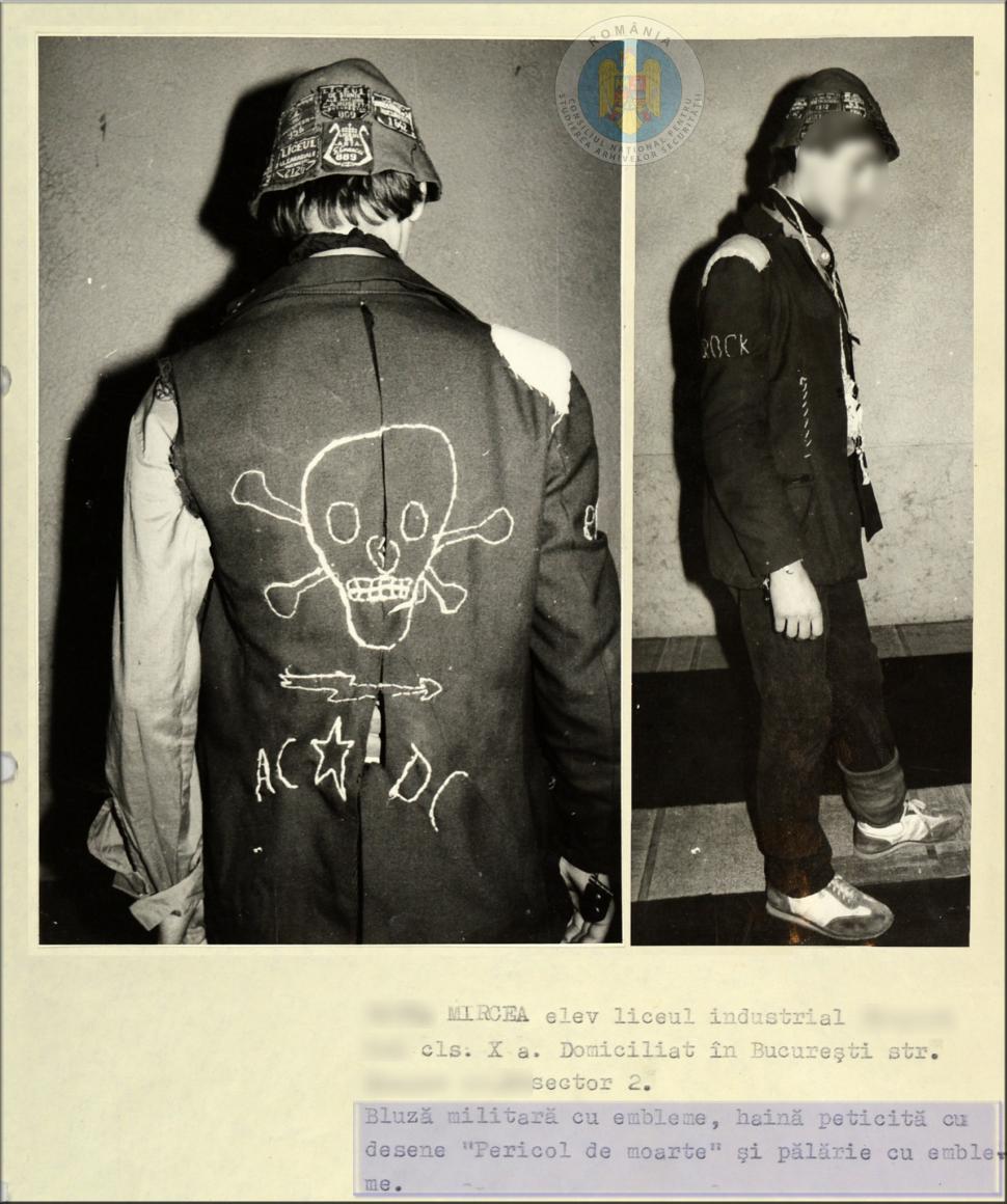 Imagini de domeniul absurdului pentru noua generaţie: Ţinutele pentru care erai arestat în anii '80, publicate de CNSAS 859923