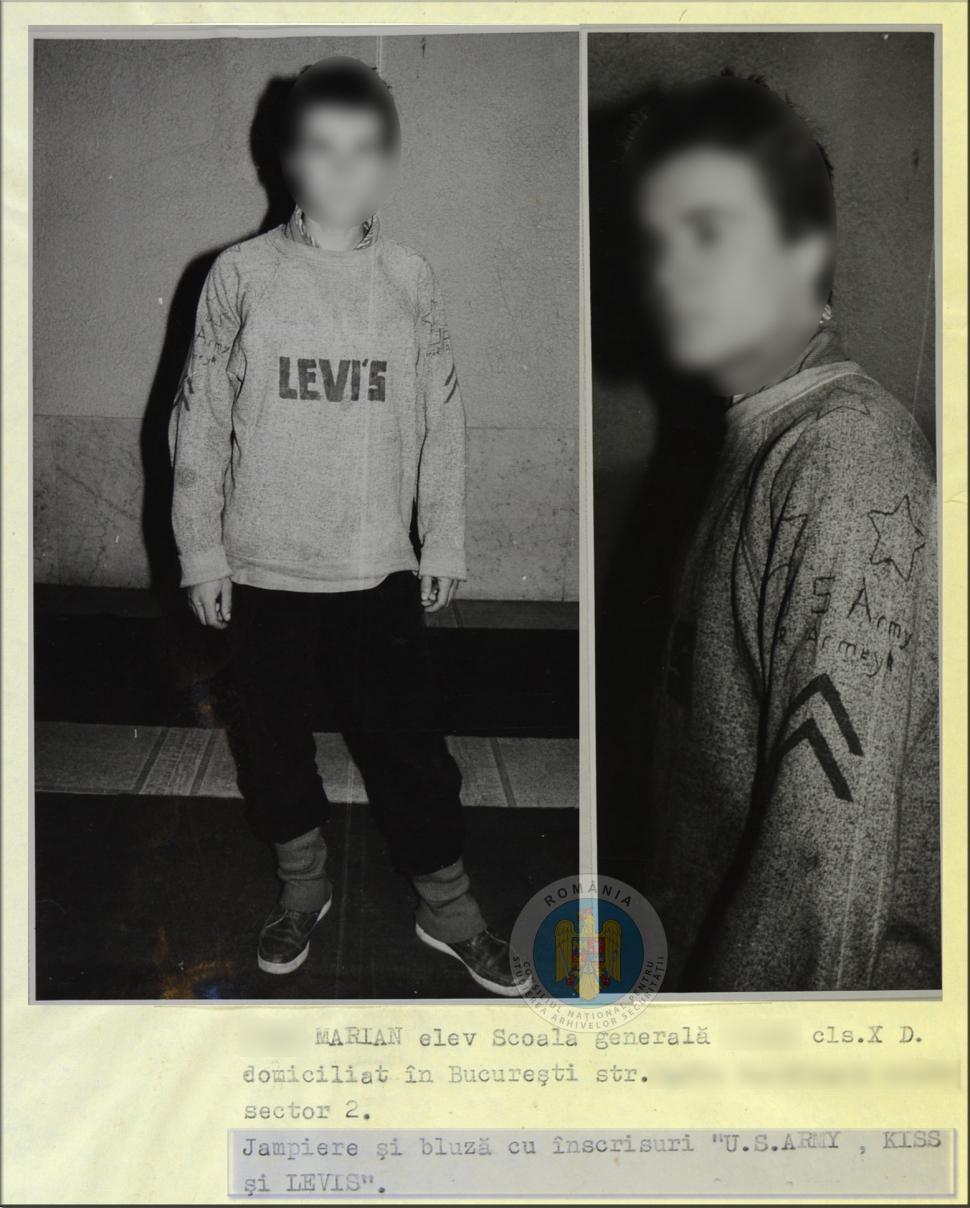 Imagini de domeniul absurdului pentru noua generaţie: Ţinutele pentru care erai arestat în anii '80, publicate de CNSAS 859924