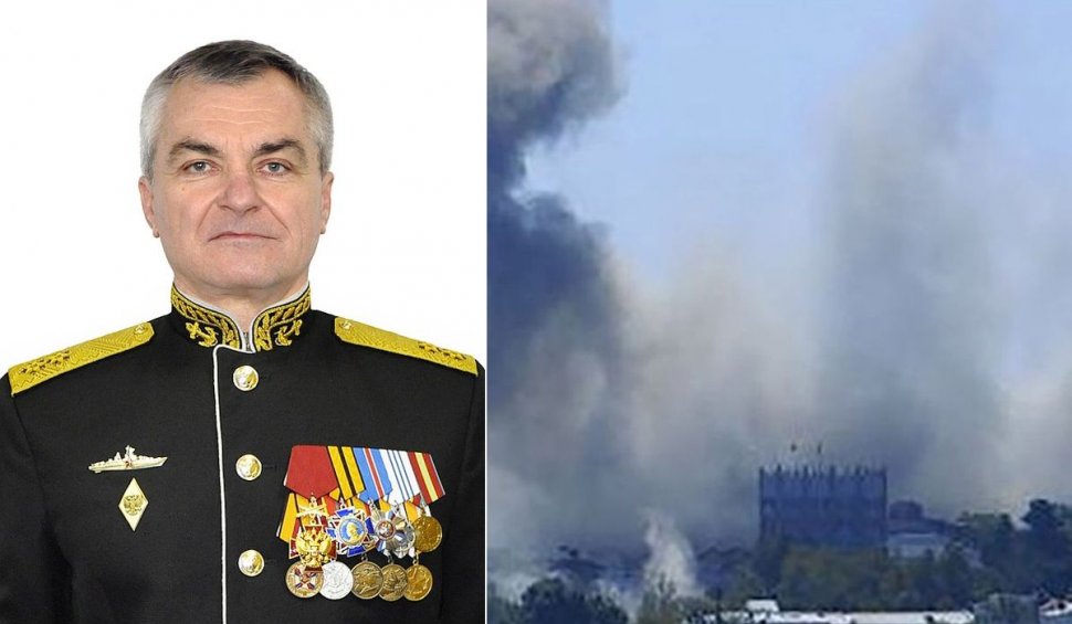Ucraina anunță că l-a ucis la Sevastopol pe amiralul Viktor Sokolov, comandantul Flotei ruse la Marea Neagră