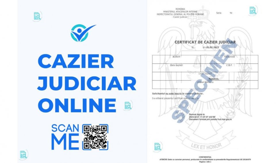 Cazier Judiciar Digital: Revoluționând serviciile publice prin tehnologie