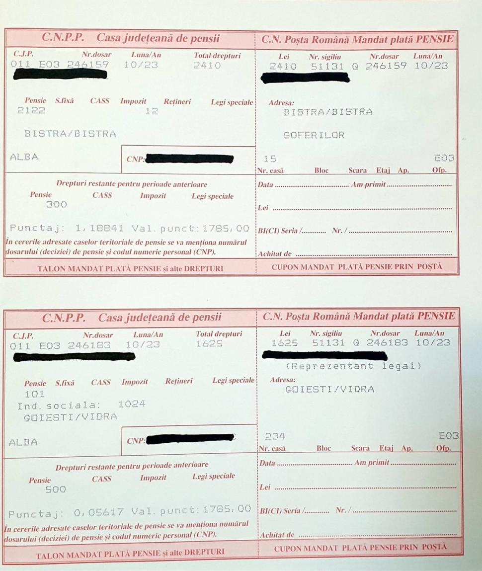 Veste pentru pensionarii români cu venituri mai mici de 3.000 de lei! Au fost tipărite tichetele cu ajutoare 860142