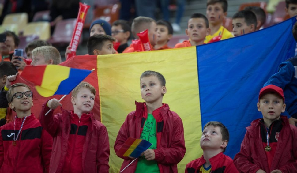 Intrare gratuită pentru copii la meciul de fotbal România-Andorra, pe Arena Națională
