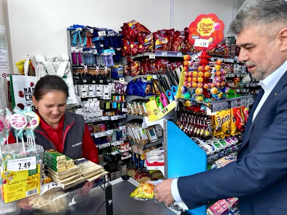 Marcel Ciolacu, la un magazin din Vâlcea: "Am oprit să îmi iau pufuleți. Aveam poftă" | Reacţia românilor 862219