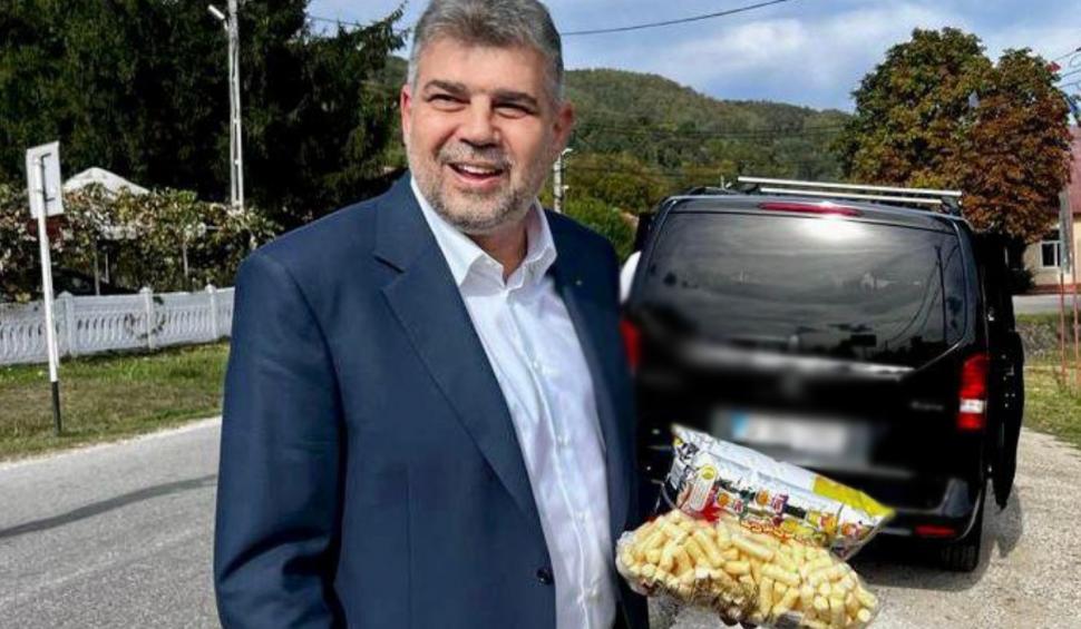 Marcel Ciolacu, la un magazin din Vâlcea: "Am oprit să îmi iau pufuleți. Aveam poftă" | Reacţia românilor 862223