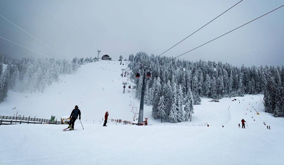 Data de la care se va putea schia în Poiana Braşov: "Sperăm ca anul acesta să vină iarna mai repede"