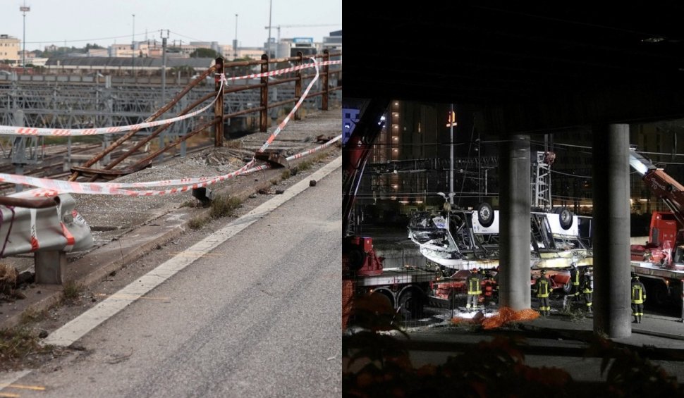 Presa din Italia dă vina pe cerșetorii români pentru producerea accidentului de autocar, de pe podul din Veneția, în urma căruia 21 de turiști au murit
