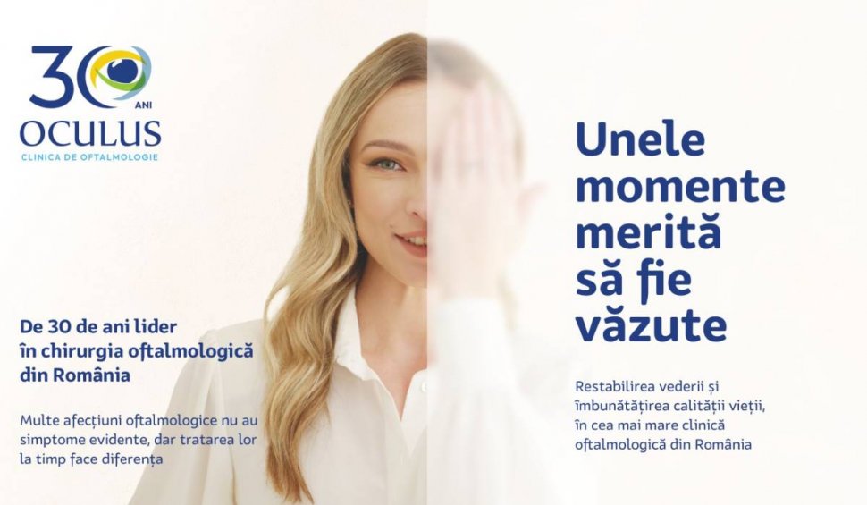 Ce înseamnă cea mai bună clinică oftalmologică din România? Performanță și experiență de top. OCULUS, de 30 de ani lider în chirurgia oftalmologică