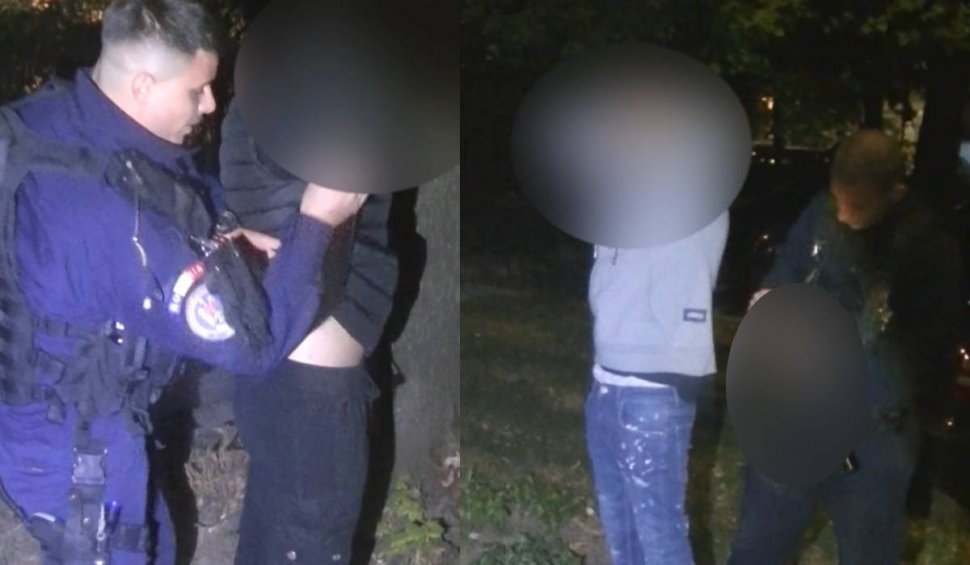 Doi copii de 15 și 17 ani, au ieșit la joacă în parc cu o baionetă și o sabie de jumătate de metru, în Brăila