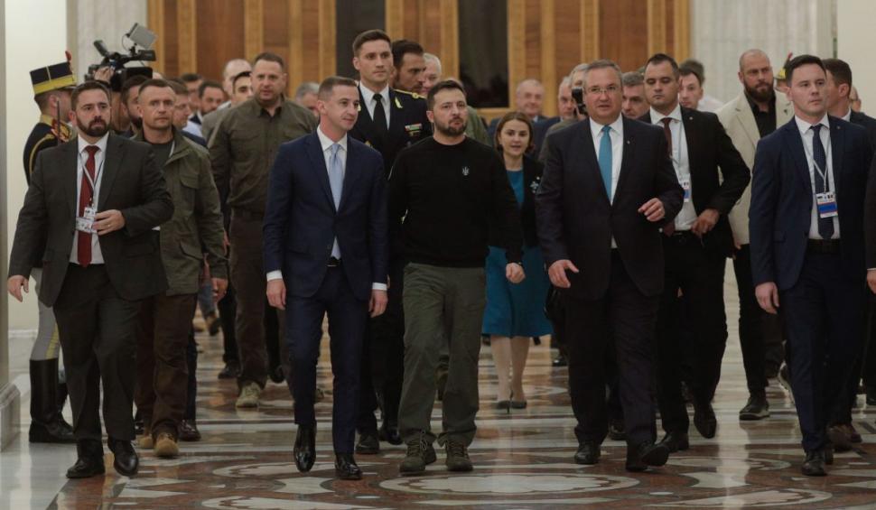 Documentul care arată cum și de ce a fost anulat discursul lui Volodimir Zelenski în Parlamentul României: "Le-a fost teamă" 863187