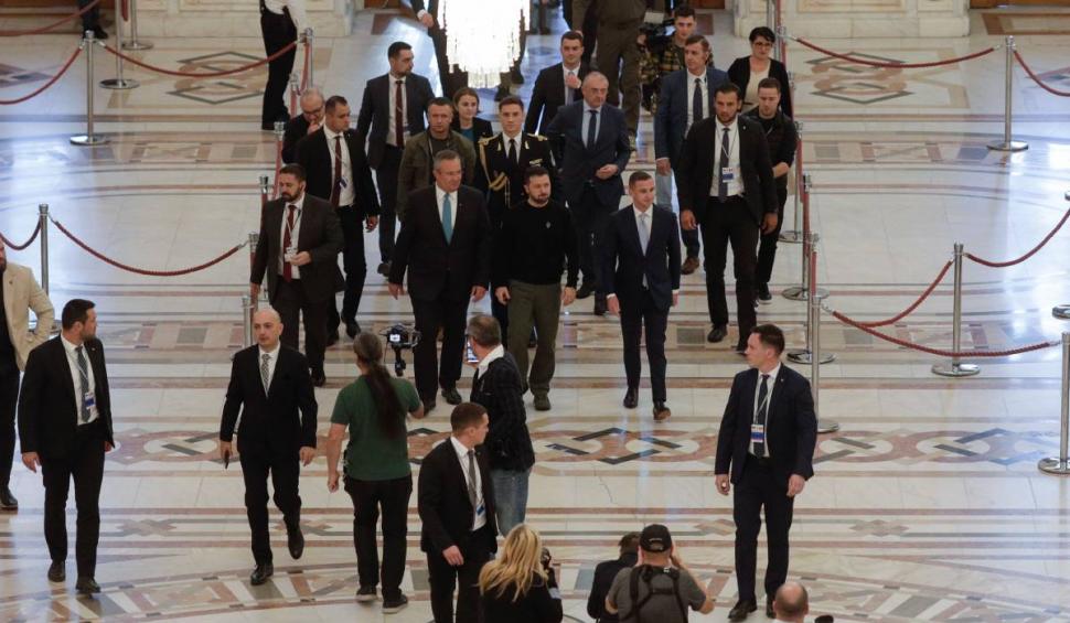 Documentul care arată cum și de ce a fost anulat discursul lui Volodimir Zelenski în Parlamentul României: "Le-a fost teamă" 863194