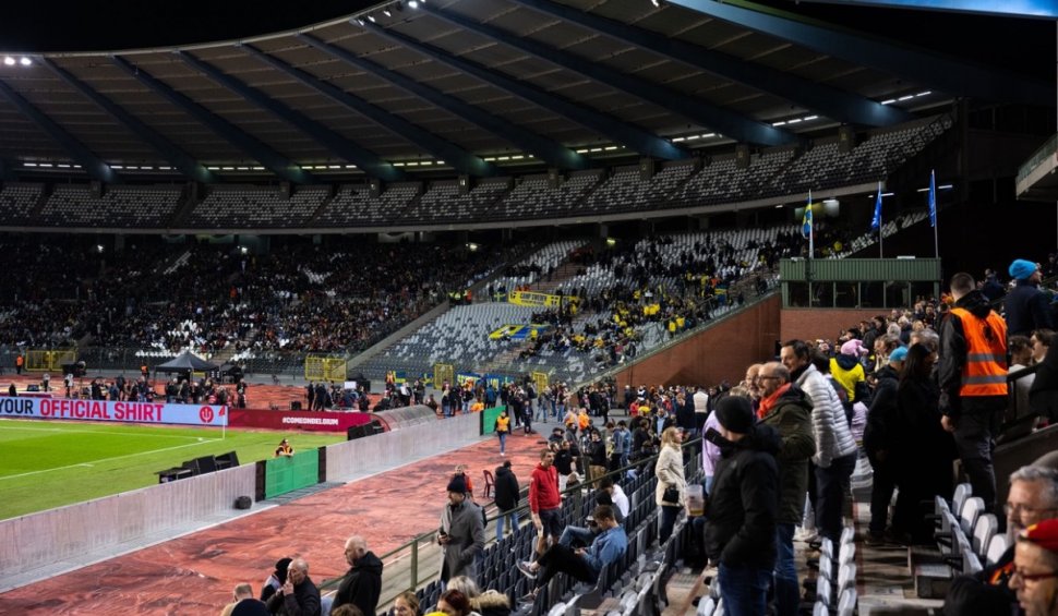 Meciul Belgia-Suedia a fost întrerupt, după atentatul terorist de la Bruxelles! Jucătorii suedezi au refuzat să mai intre pe teren