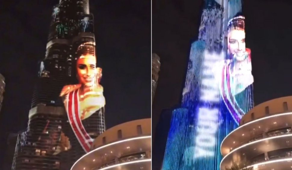 Aroganță dusă la extrem! Detaliul rușinos care i-a scăpat Anamariei Prodan, după ce a postat clipul în care apare chipul său proiectat pe Burj Khalifa