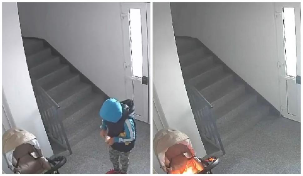 Un băiat de doar 9 ani a provocat intenţionat un incendiu într-un bloc din Tecuci. Zeci de oameni au fost evacuaţi 864213