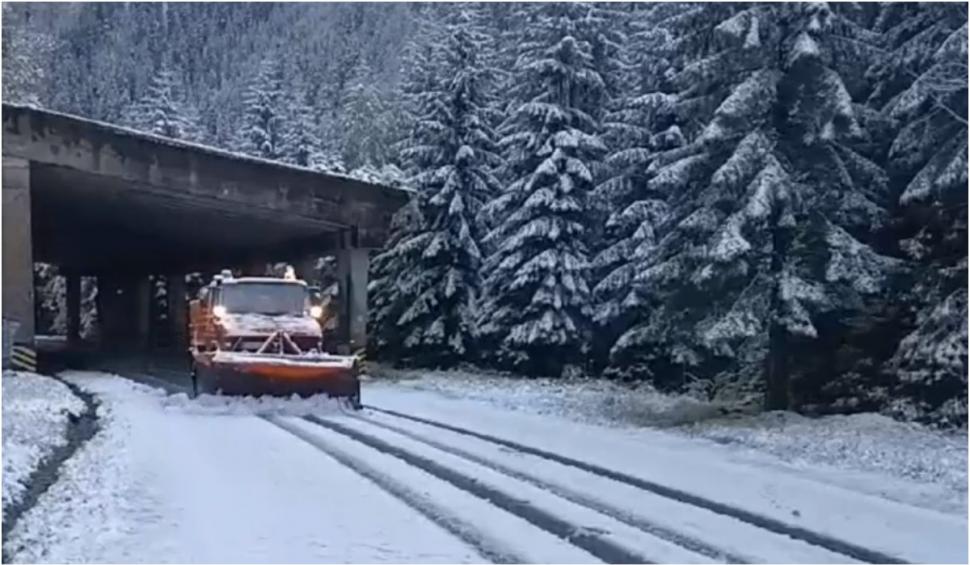 Primele ninsori din această toamnă! Strat de zăpadă de 15 centimetri în unele zone | Peisajele de poveste i-au luat prin surprindere pe români 864068