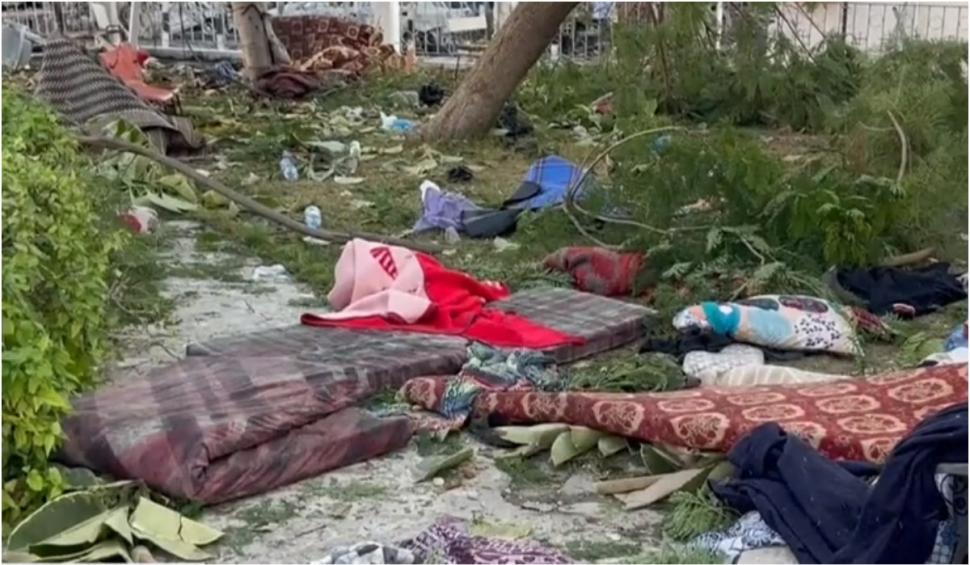 Noi imagini care prezintă dezastrul de la spitalul din Gaza, în urma atacului cu rachetă | Cel puțin 500 de oameni au murit 864361