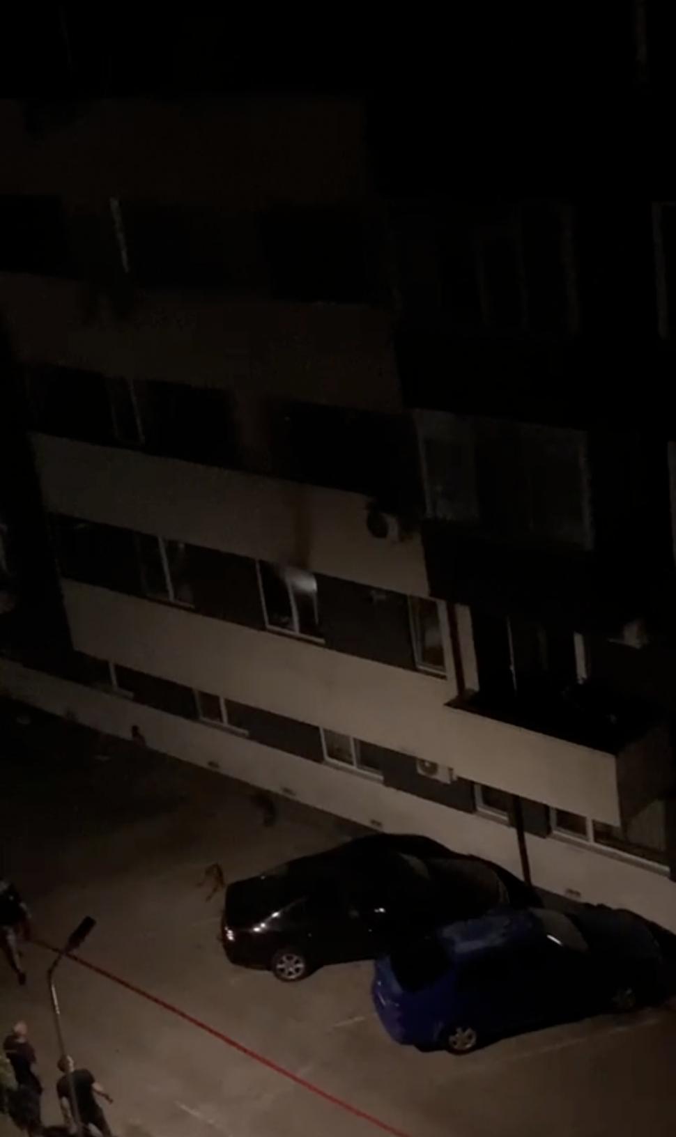 Incendiu izbucnit într-un apartament din Chiajna. Pompierii intervin de urgență 865042