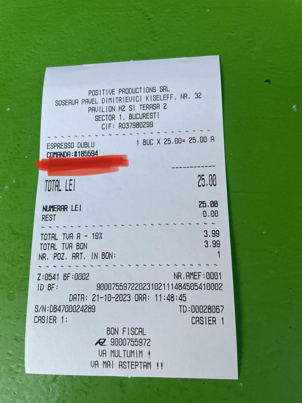 Prețul exagerat al unei cafele, la o terasă, în parcul Herăstrău din București: "Monte Carlo de lângă noi" 865102