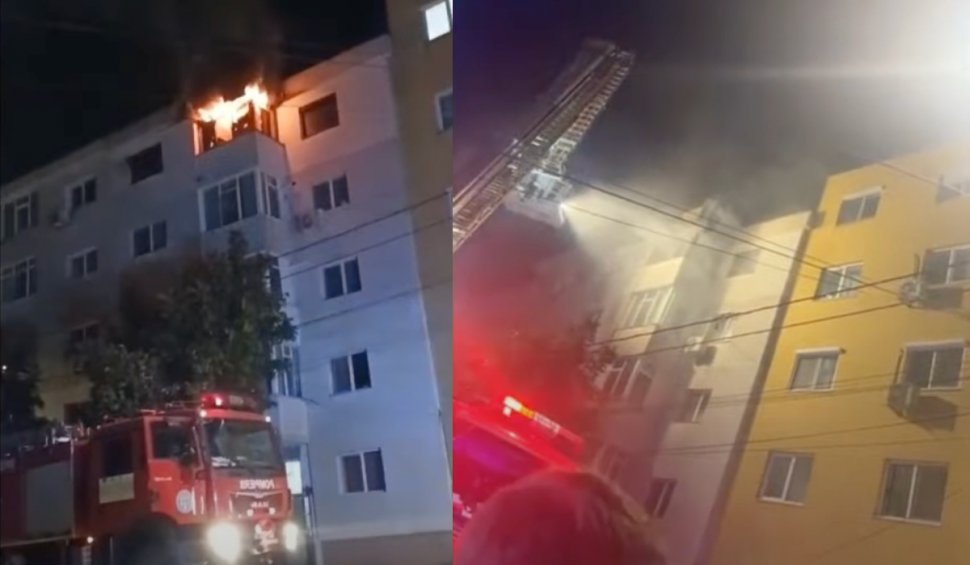 Un bărbat din Techirghiol și-a bătut soția, a distrus bunurile din locuința lor, apoi a dat foc apartamentului. Poliția a fost sesizată de trei ori