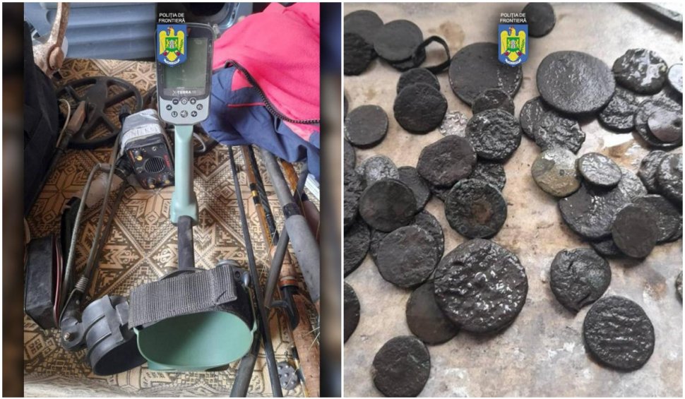 O adevărată comoară a fost descoperită de polițiștii de frontieră în bagajul unor cetăţeni bulgari 