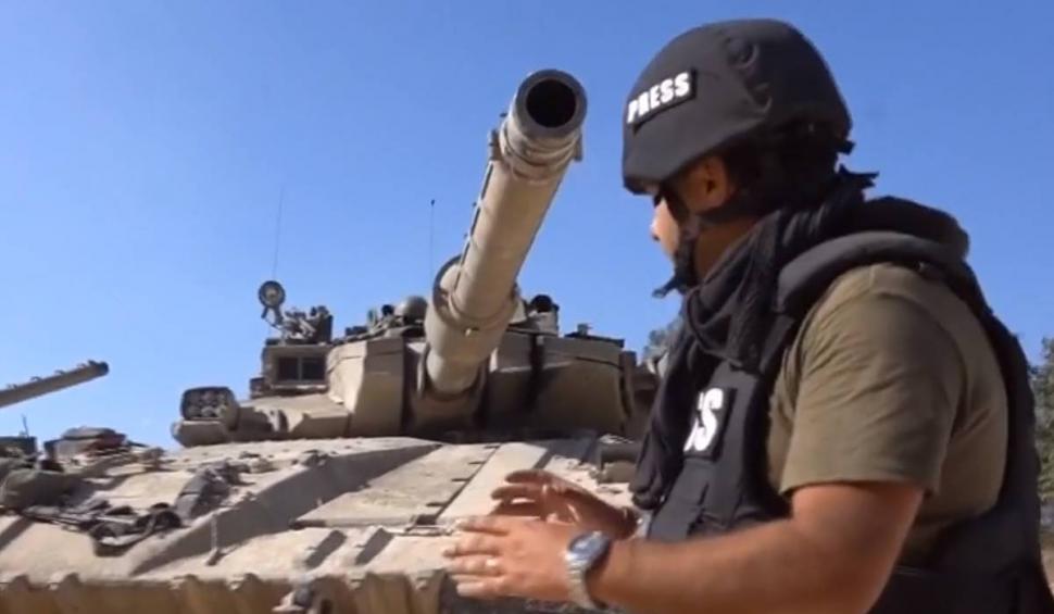 Echipa Antena 3 CNN s-a întors acasă după 20 de zile petrecute pe linia de front din Israel 865812