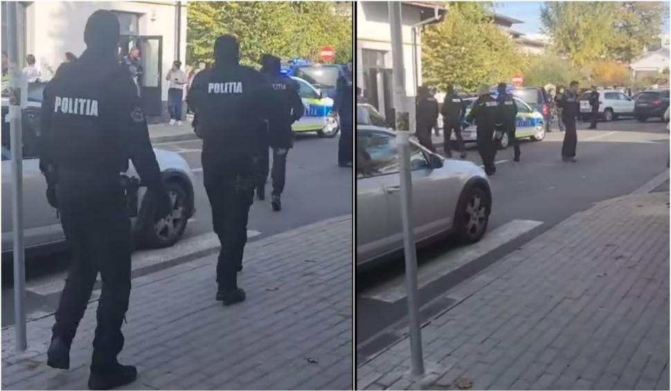 Bătaie cu săbii şi cuţite într-o cofetărie din Târgu-Jiu. Au intervenit mascaţii 866426