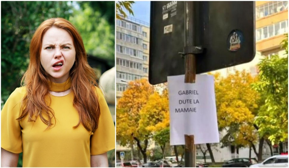 "Gabriel, du-te la mamaie" | Mesajul misterios care a împânzit Bucureștiul, devenit viral pe internet