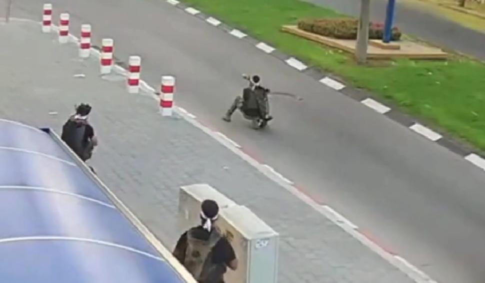 Un terorist Hamas a îndreptat aruncătorul de grenade spre o mașină a forțelor de securitate israeliene, dar n-a mai apucat să tragă | Moartea a lovit din altă parte 867129