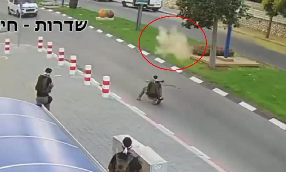 Un terorist Hamas a îndreptat aruncătorul de grenade spre o mașină a forțelor de securitate israeliene, dar n-a mai apucat să tragă | Moartea a lovit din altă parte 867130