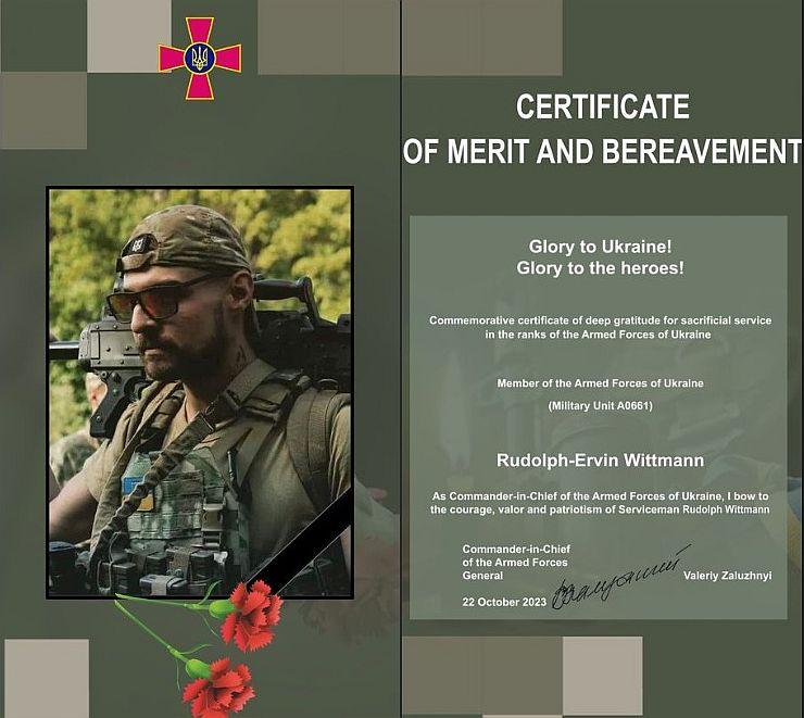 "Eroii nu mor niciodată" | Românul care a luptat voluntar în Ucraina a fost înmormântat la Arad 867307