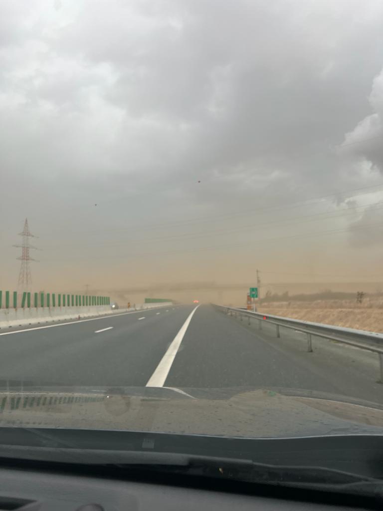 Fenomen rar, surprins pe Autostrada Soarelui. "Am crezut că ne zboară de pe șosea" 867291