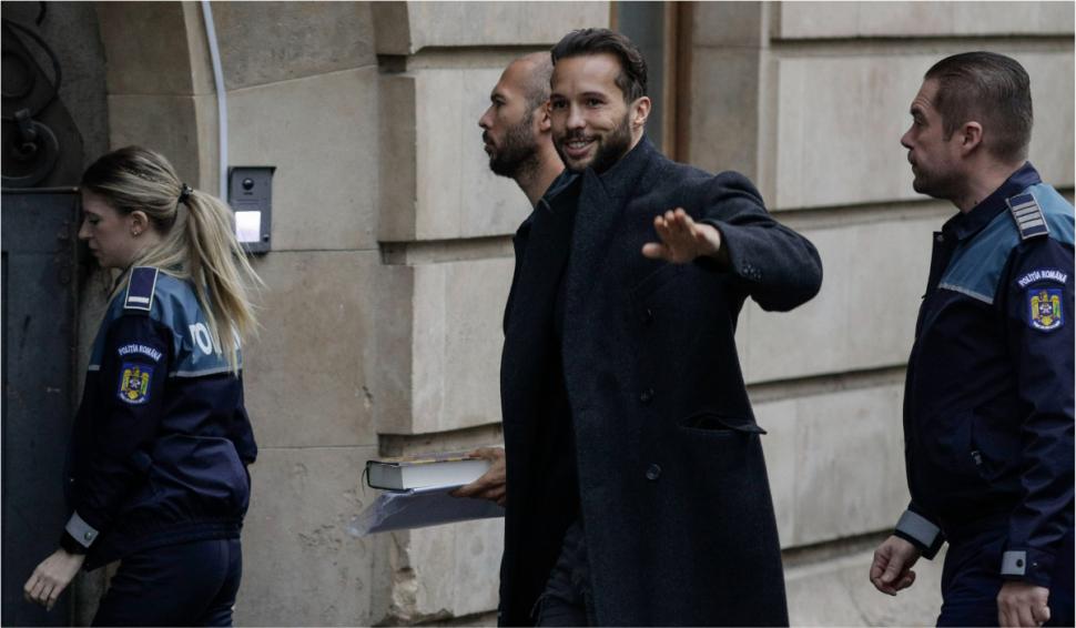 Frații Andrew şi Tristan Tate rămân sub control judiciar. Nu au voie să părăsească Bucureștiul 867591