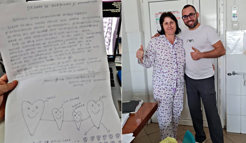 Educatoare din Gorj, mesaj emoționant de mulțumire pentru medicul care a operat-o: "Nu ați renunțat nicio clipă"