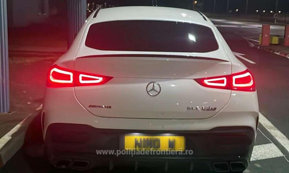 Un român a rămas fără un Mercedes AMG GLE 63S, în valoare de 120.000€, imediat cum a intrat în ţară 867810