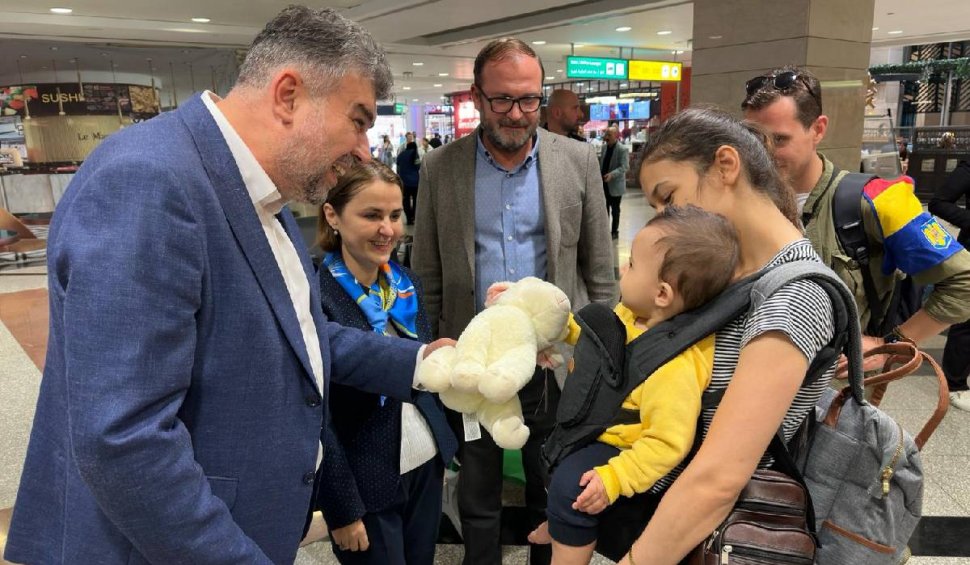 Marcel Ciolacu, după întâlnirea cu românii evacuați din Gaza: "Am fost copleșit să văd bucuria și speranța din ochii copiilor" 