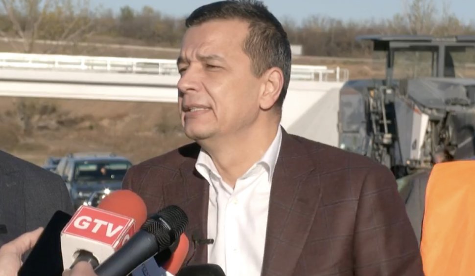 Sorin Grindeanu, vizită pe Drumul Expres Craiova-Pitești: "Scuzați-mă, dar nu e mulțumitor!"