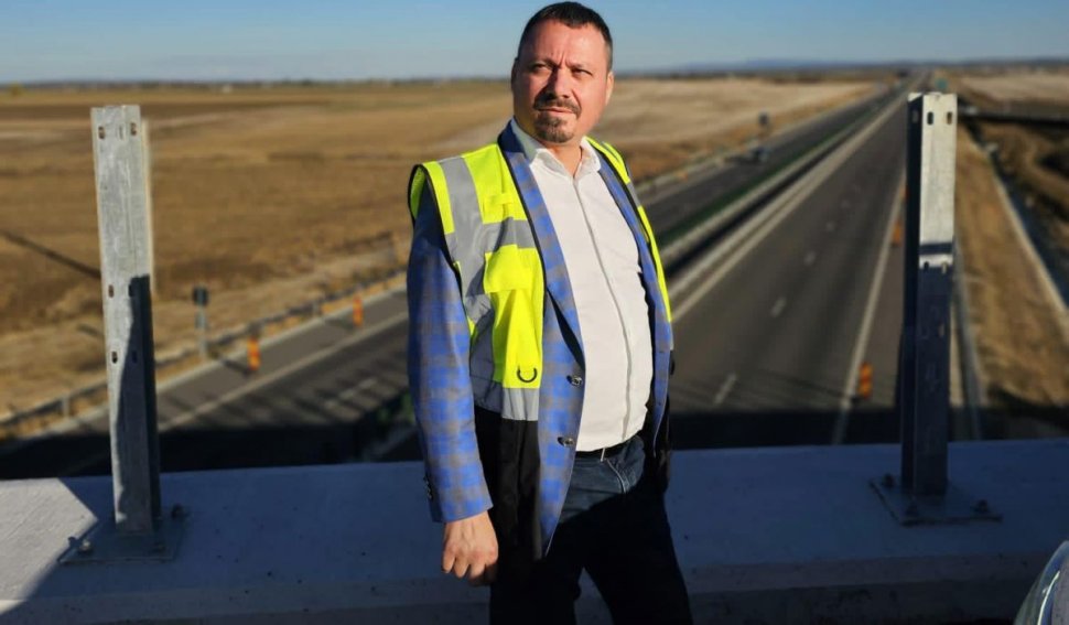 Irinel Scrioşteanu anunță că au început testele pe primul tronson din autostrada Bucureştiului A0