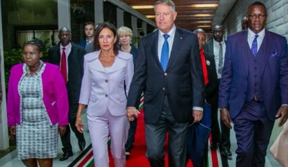 Primele imagini cu preşedintele Klaus Iohannis în turneul din Africa 869065