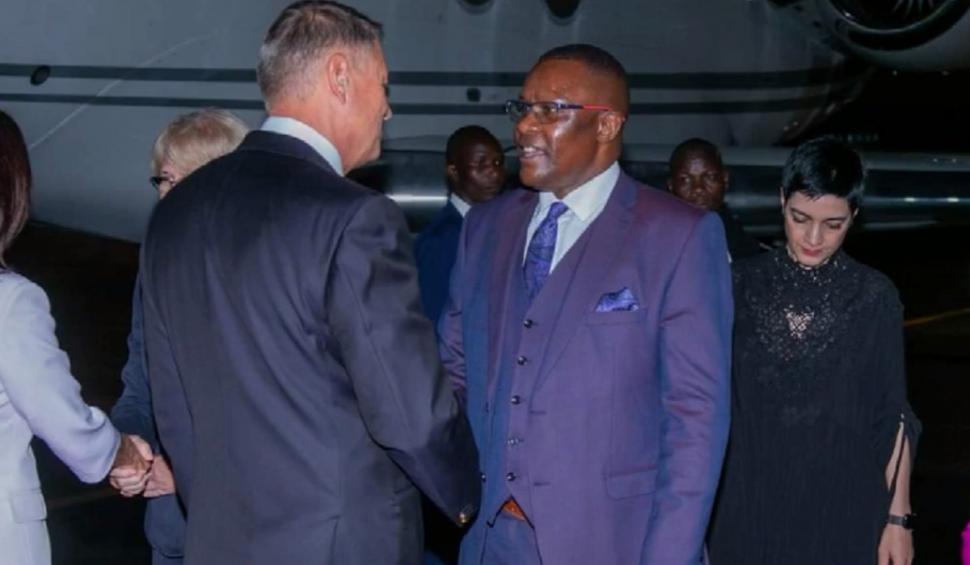 Primele imagini cu preşedintele Klaus Iohannis în turneul din Africa 869068