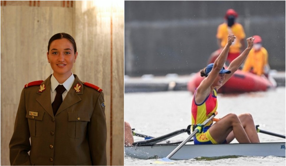 Ea este Simona, cea mai bună canotoare a anului 2023 | Tânăra este ofiţer al Armatei Române