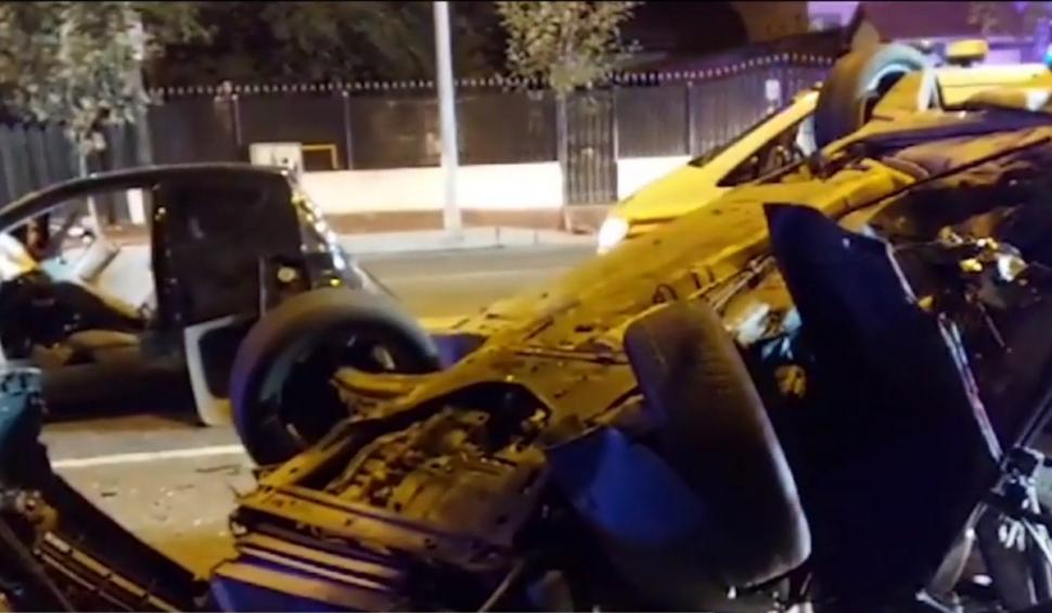 Accident cu şapte victime, printre care şi minori, pe Șoseaua Gării Căţelu din Bucureşti 870126